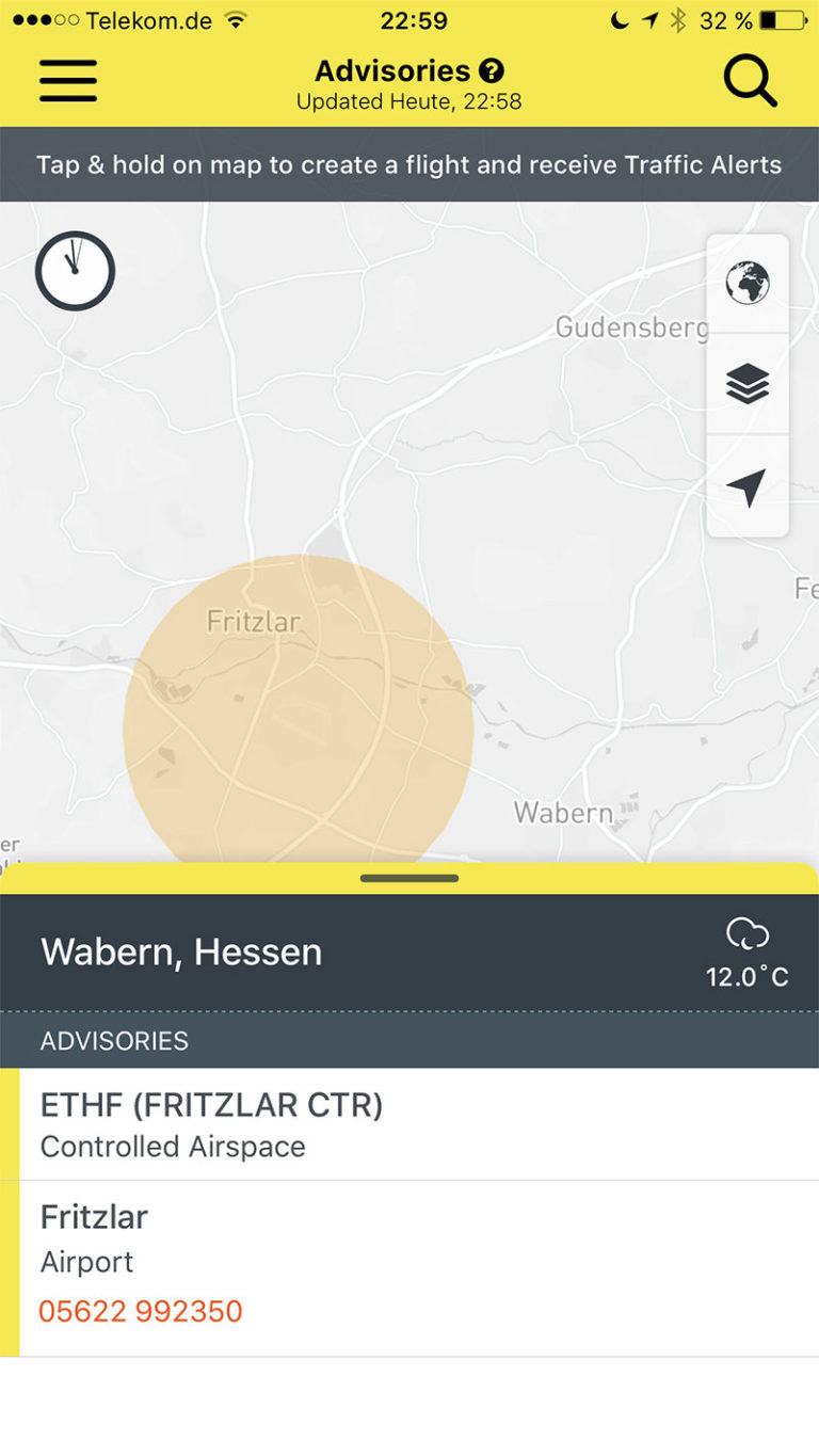 Airmap: Flugverbotszonen für Drohnen weltweit im Browser, iPad oder